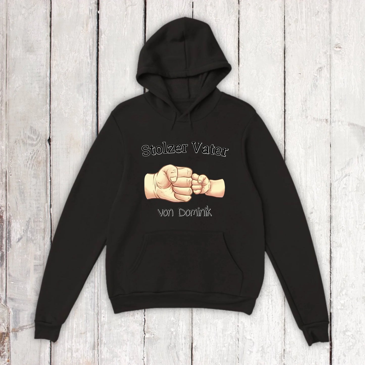 Stolzer Vater - Individueller Papa Hoodie