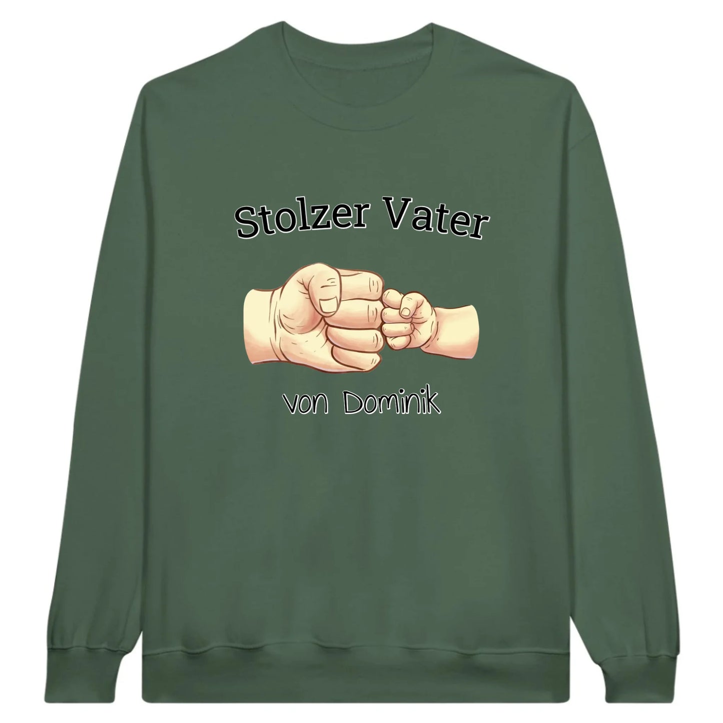 Stolzer Vater - Individueller Papa Hoodie