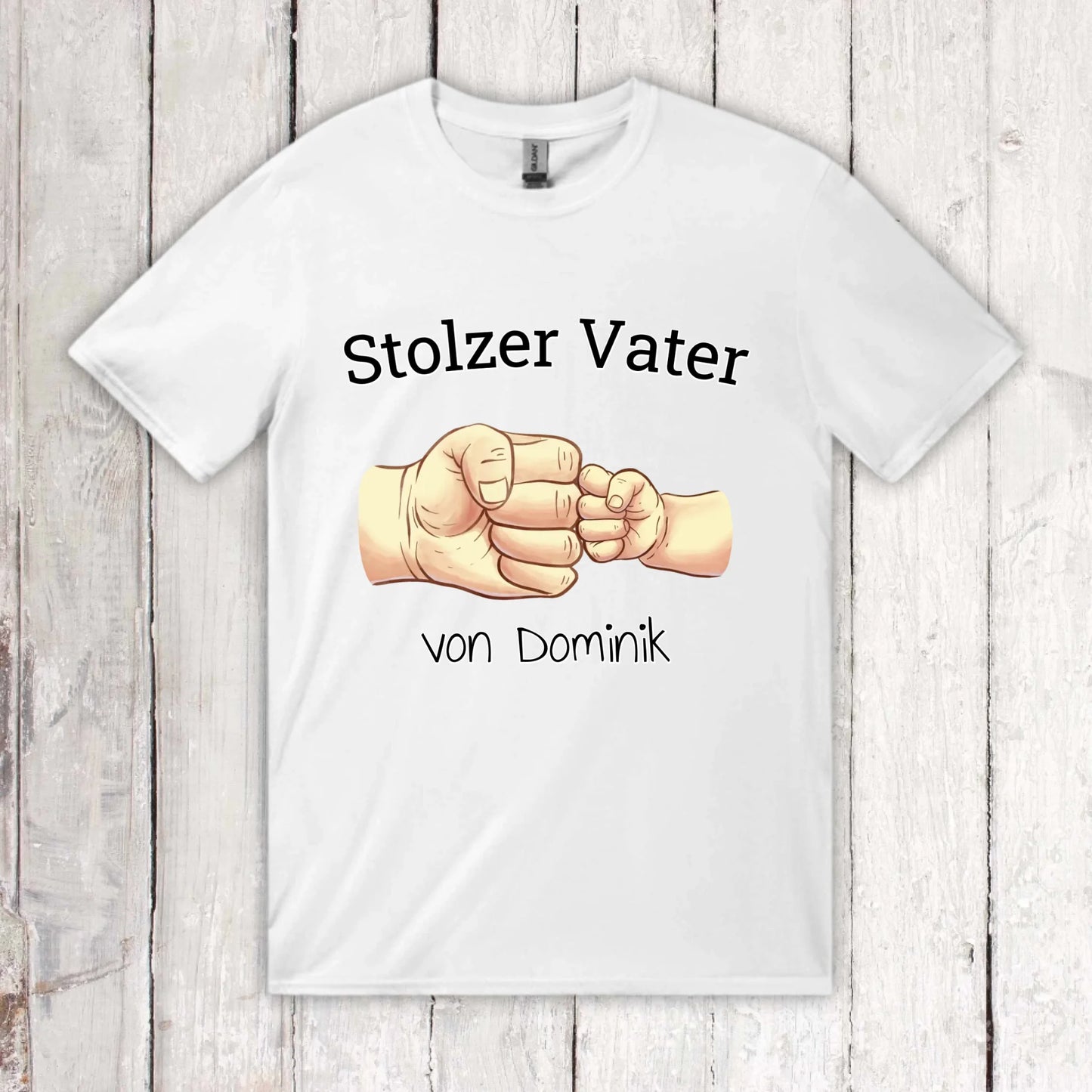 Stolzer Vater - Individueller Papa Hoodie