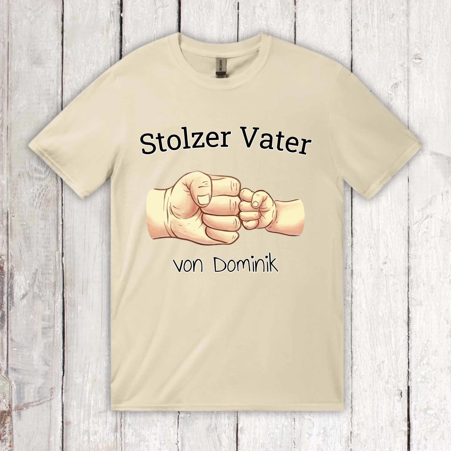 Stolzer Vater - Individueller Papa Hoodie