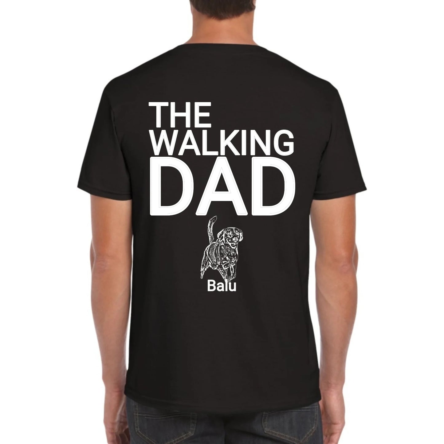 The Walking Dad - individueller Hoodie (2)