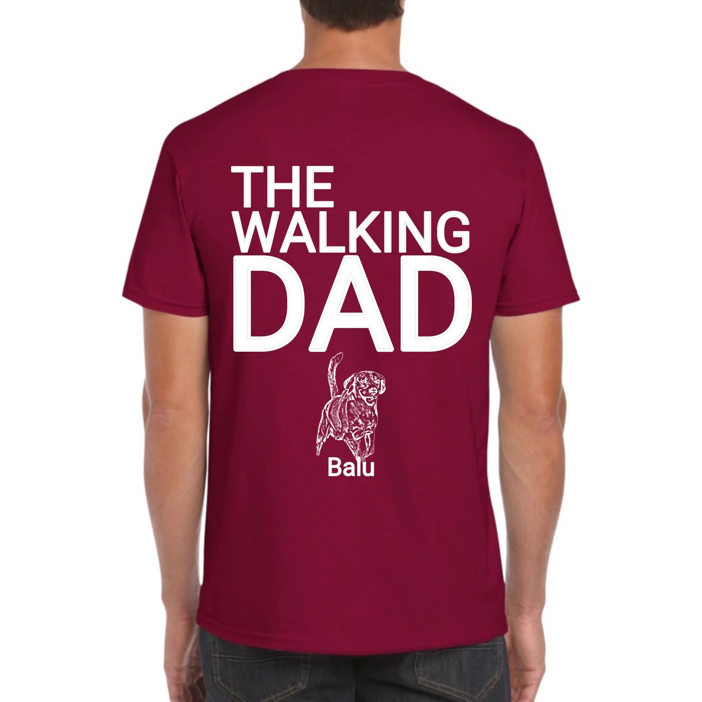 The Walking Dad - individueller Hoodie (2)