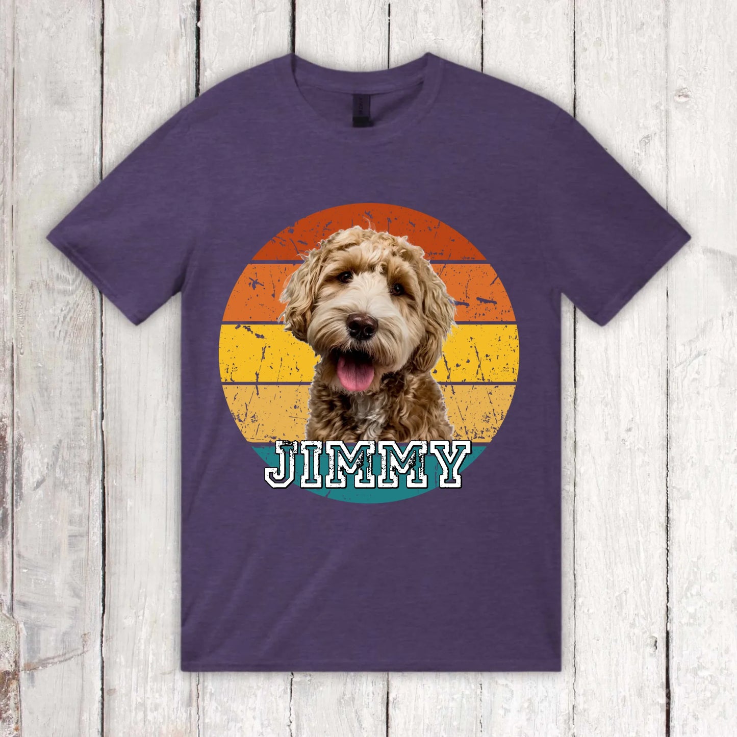 Vintage Sunset mit Foto - individueller Hoodie oder Sweatshirt