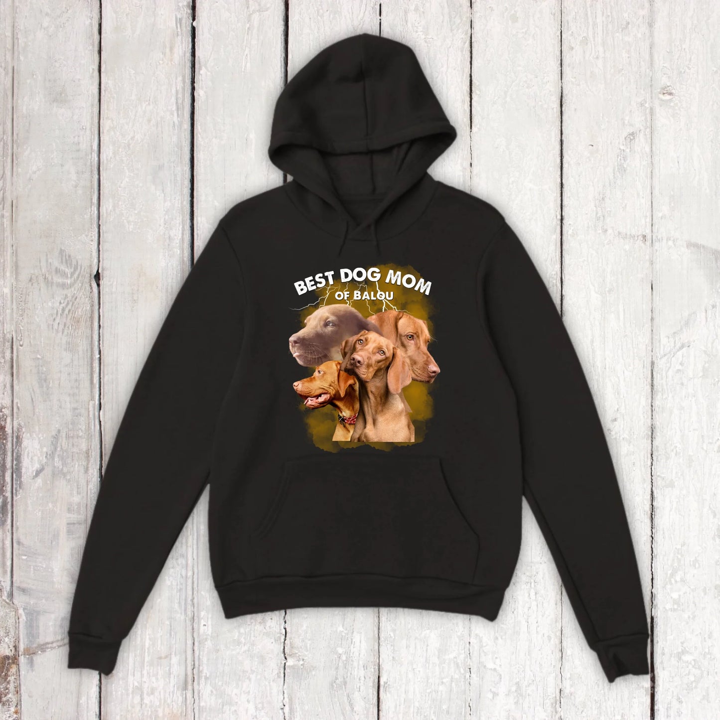 Dein 90er Foto Hoodie mit bis zu 4 Fotos - Individueller Hoodie | Personalize Palace