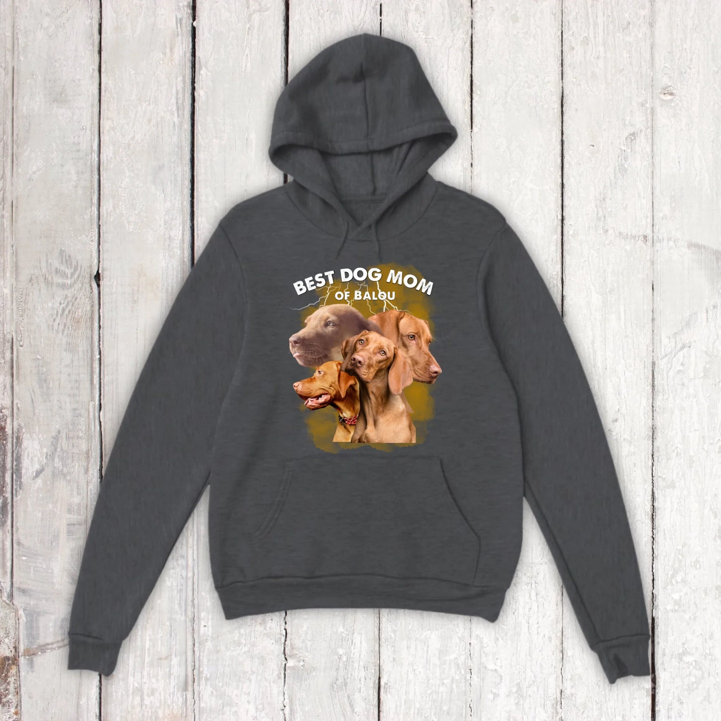 Dein 90er Foto Hoodie mit bis zu 4 Fotos - Individueller Hoodie