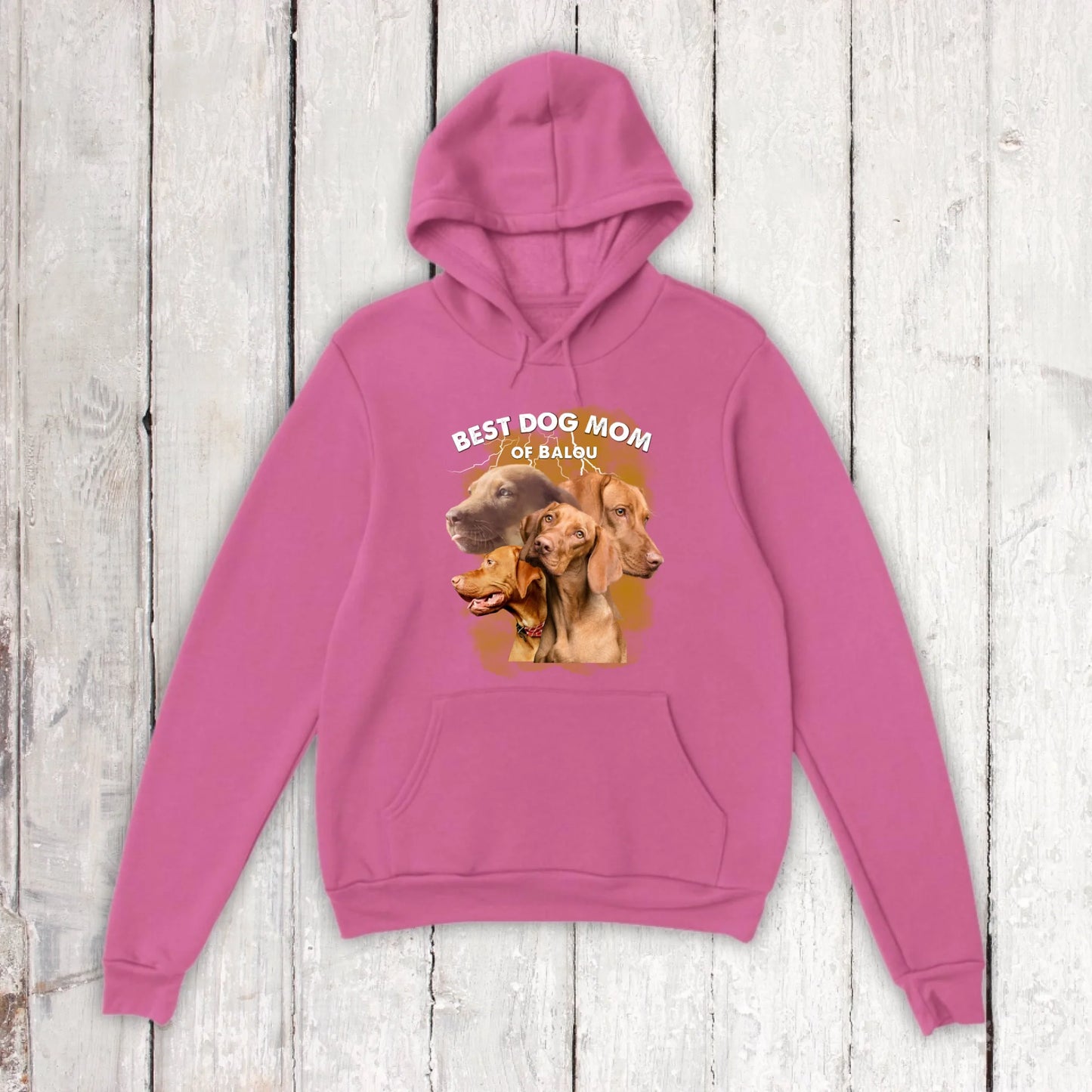 Dein 90er Foto Hoodie mit bis zu 4 Fotos - Individueller Hoodie