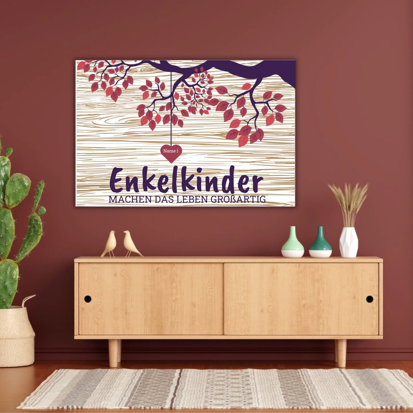 Stammbaum - Individuelle Leinwand