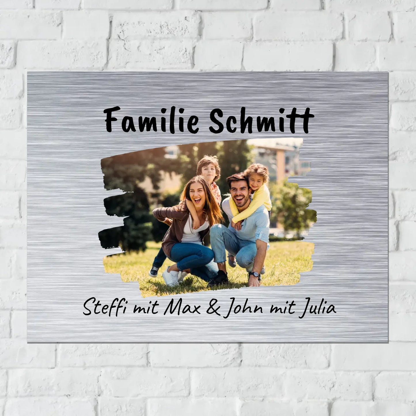 Aluminium Schild für Innen und Außen