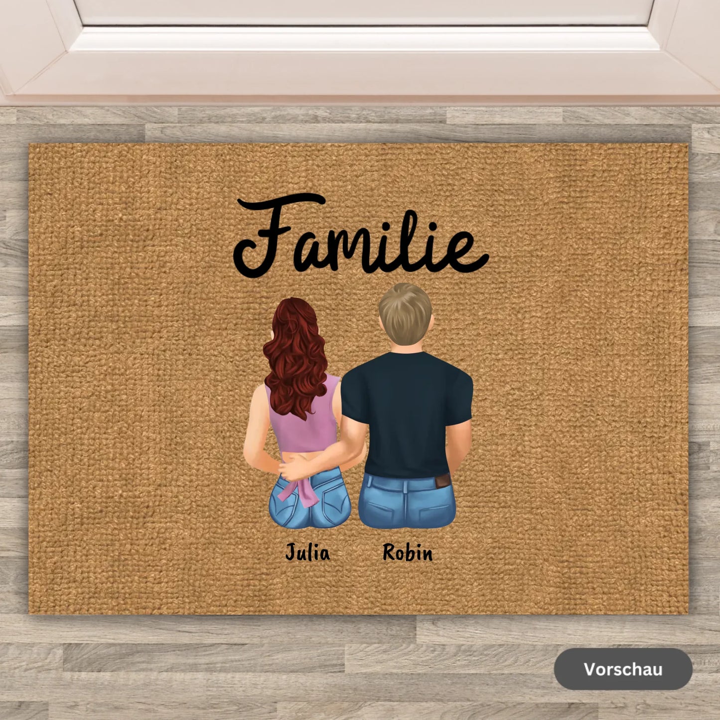 Couple's - Personalized Doormat