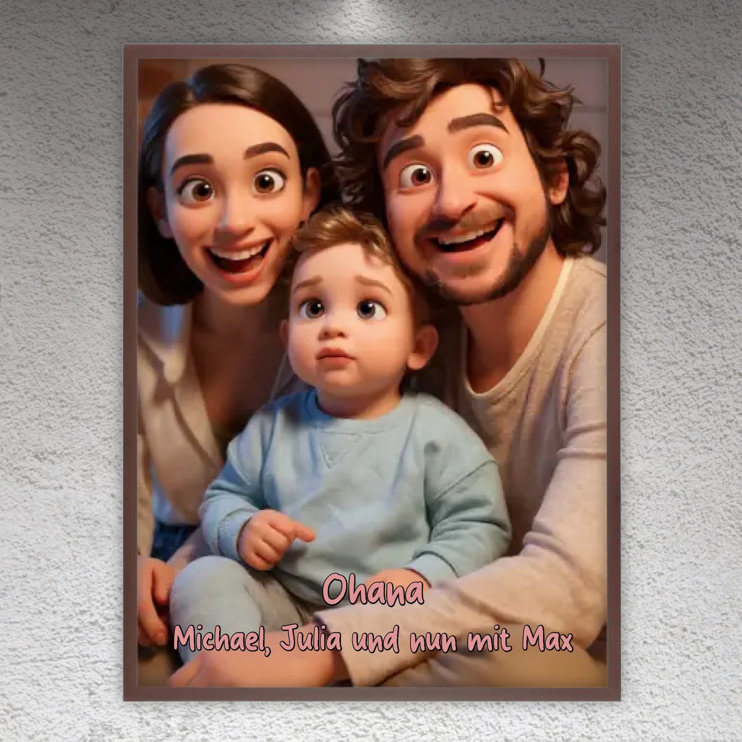 Familie im Comic Stil selber erstellen