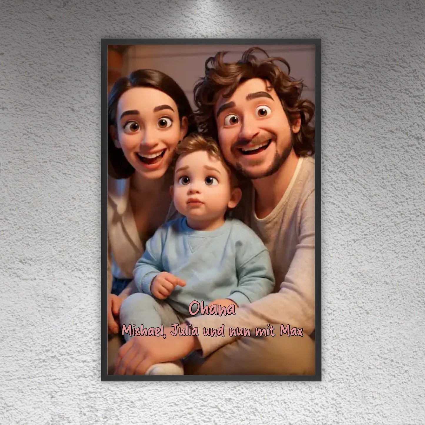 Familie im Comic Stil selber erstellen