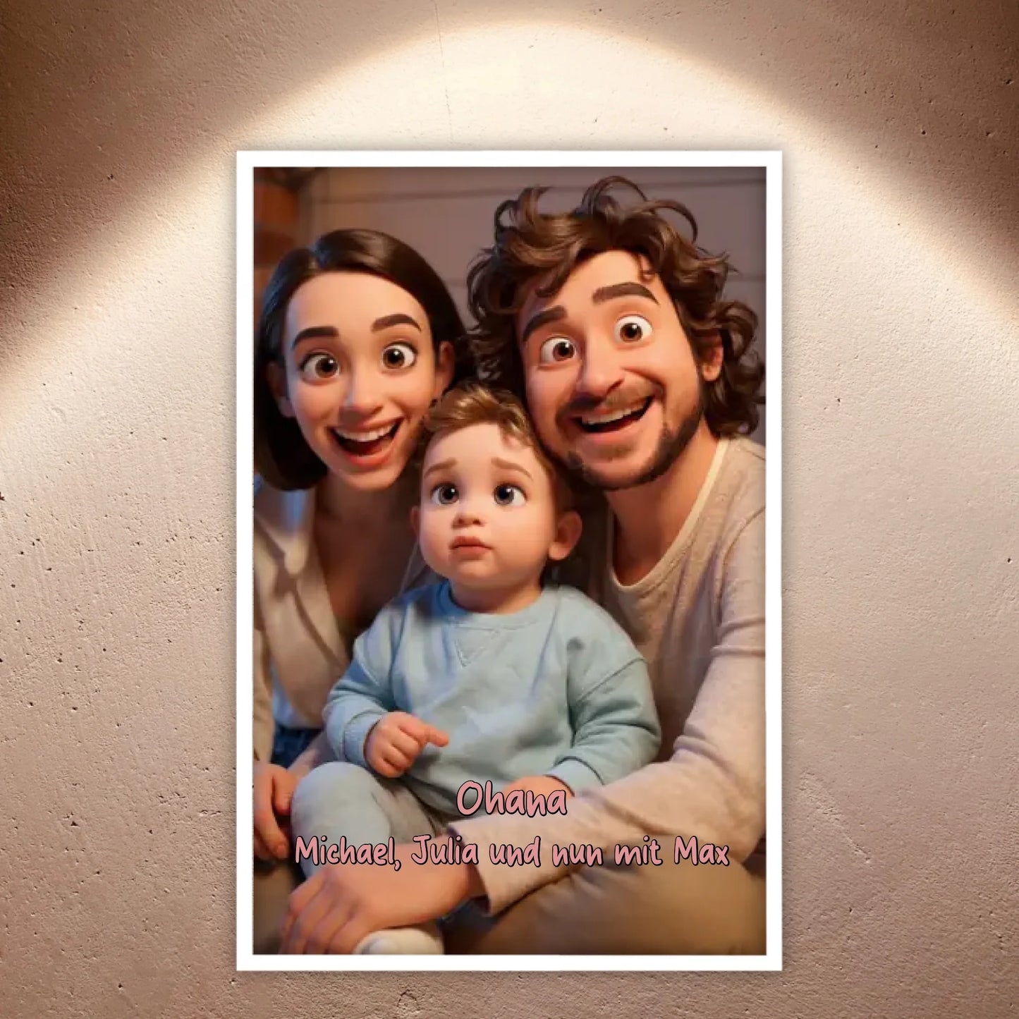 Pixar Familien Porträt mit Live Vorschau