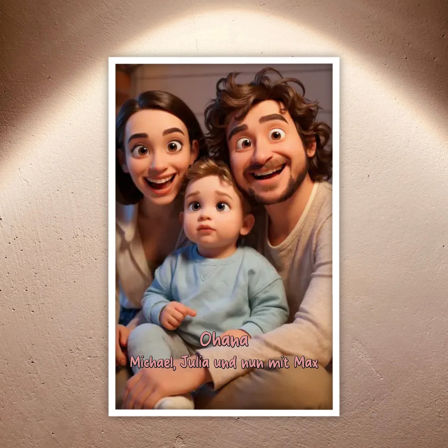 Pixar Familien Porträt mit Live Vorschau