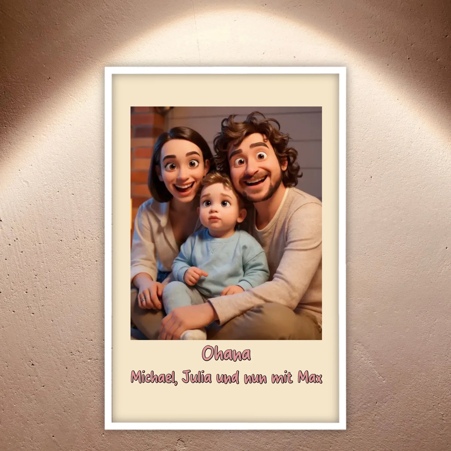 Pixar Familien Porträt mit Live Vorschau