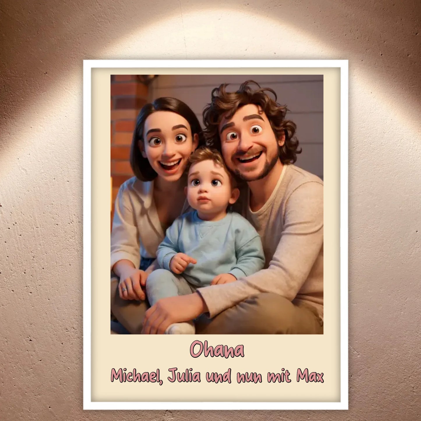 Pixar Familien Porträt mit Live Vorschau