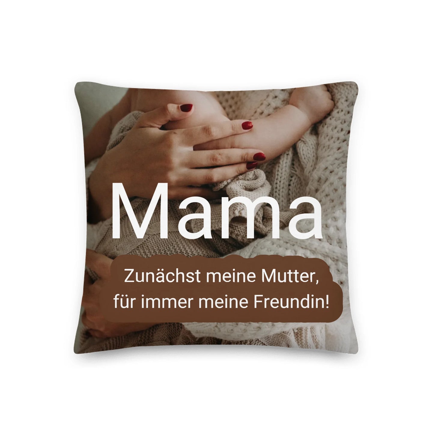 Definition Kissen Mama mit Foto und Text - individuelles Kissen | Personalize Palace