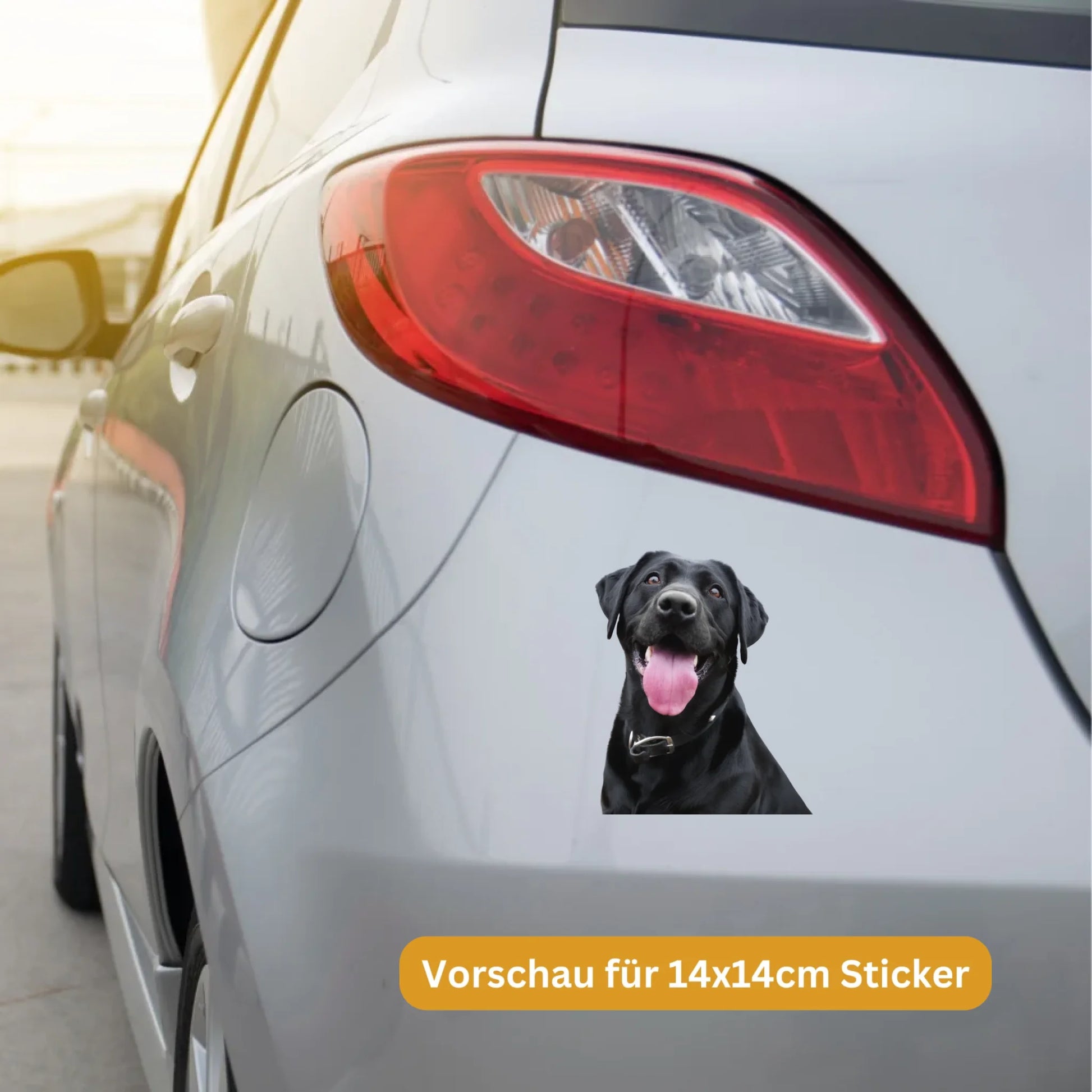 Dein Haustierfoto - Individueller Autoaufkleber | Personalize Palace