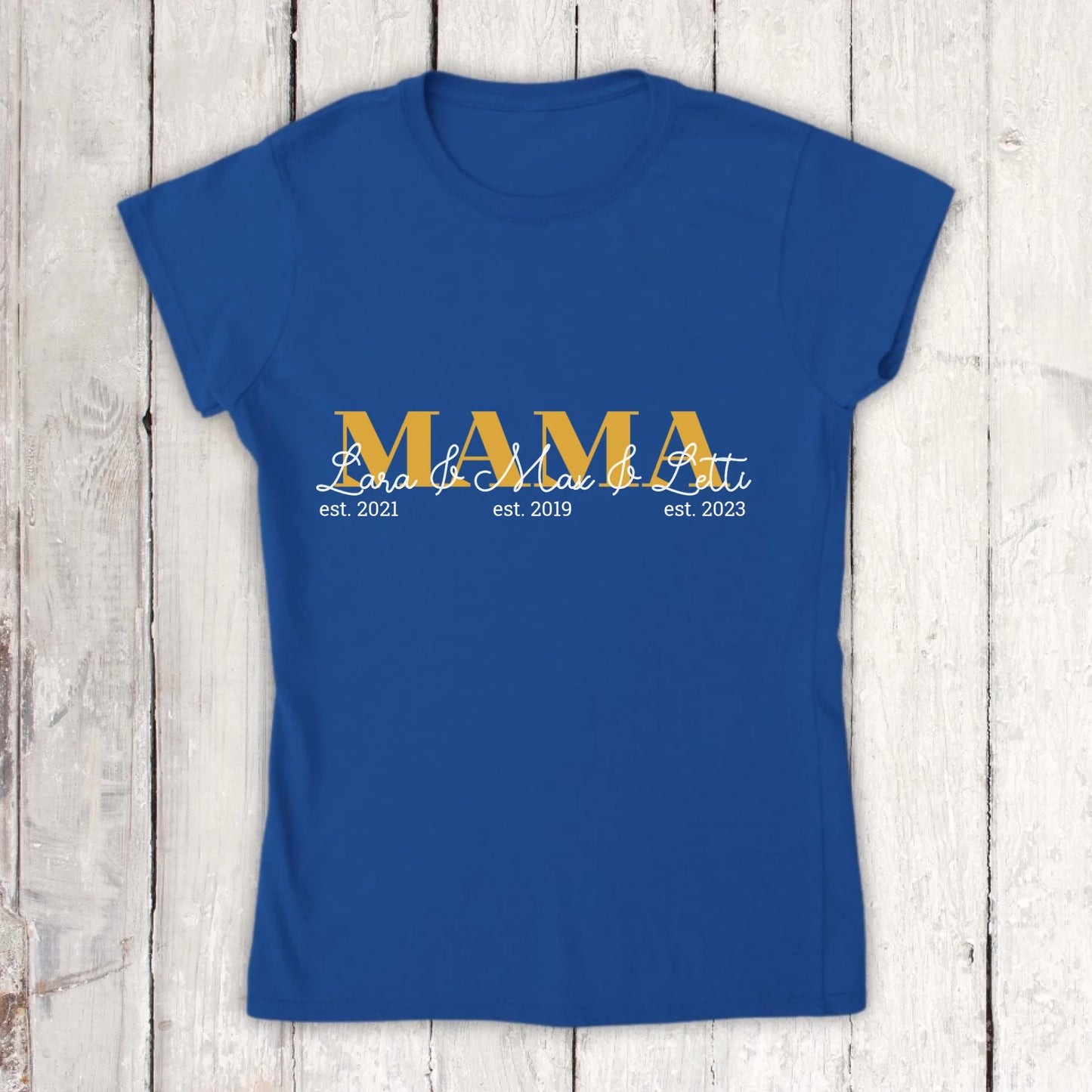 PAPA/MAMA - Individuelles T-Shirt