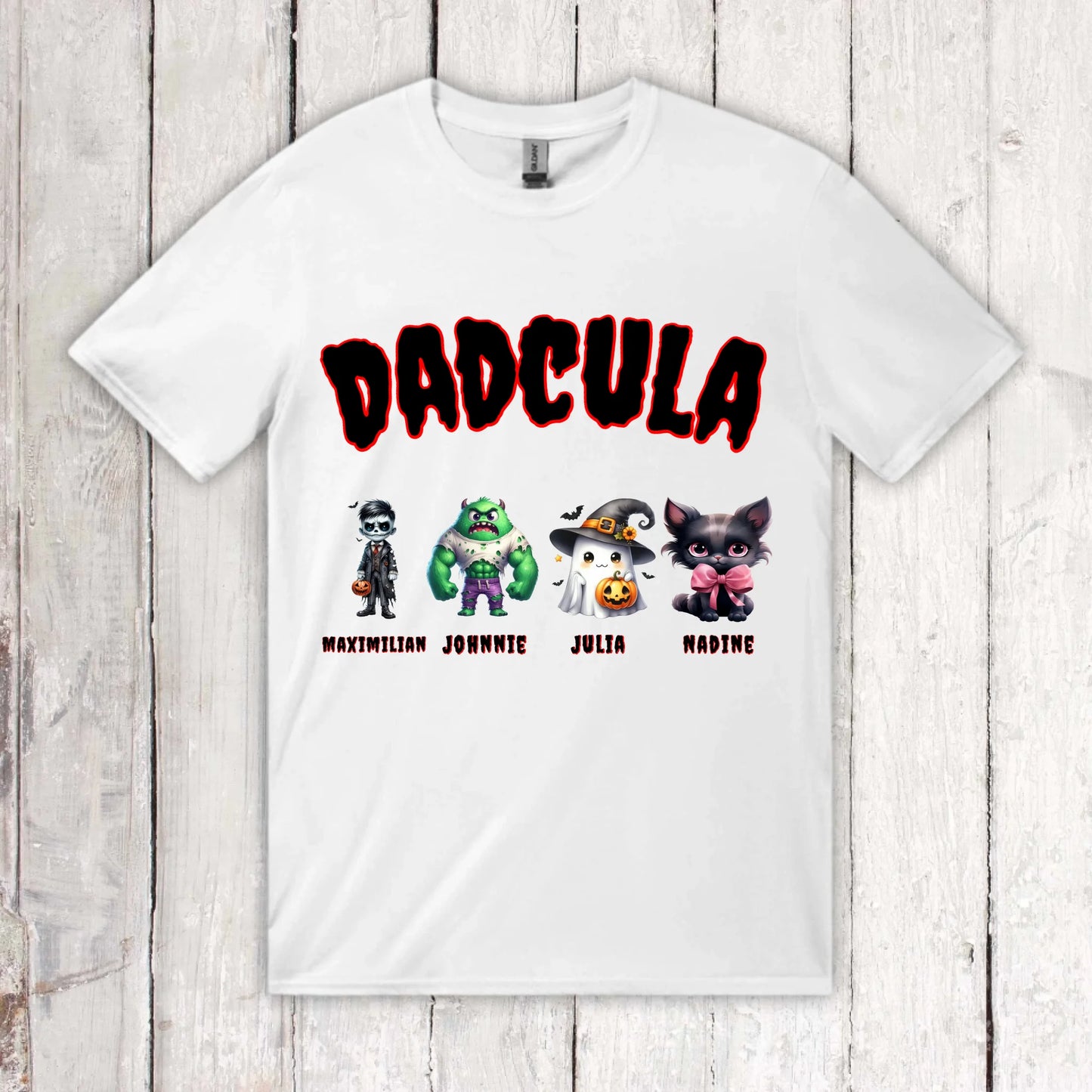 Dadcula, wie Dad, nur Cula - Individuelles Hoodie Halloween Design | Personalize Palace