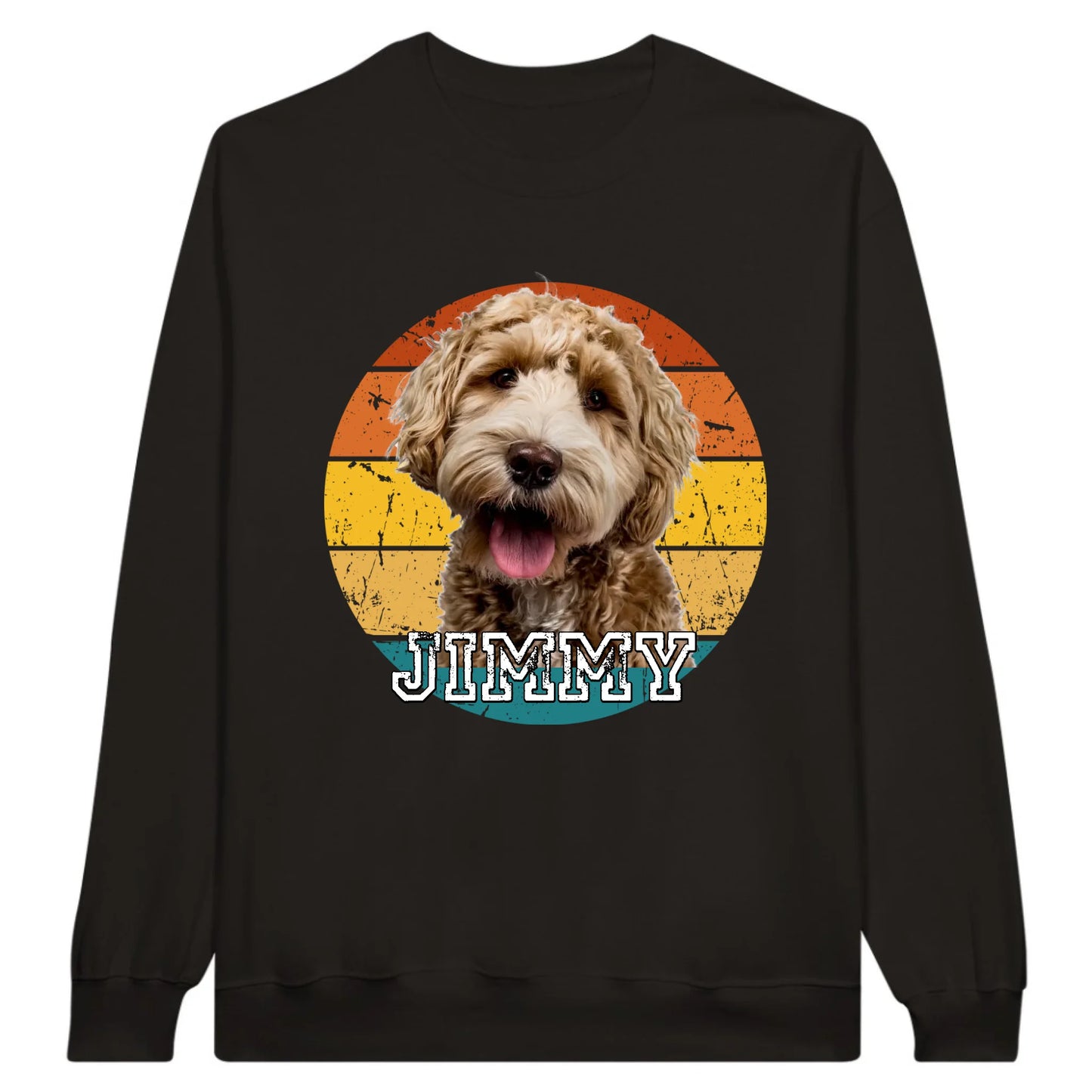 Vintage Sunset mit Foto - individueller Hoodie oder Sweatshirt | Personalize Palace