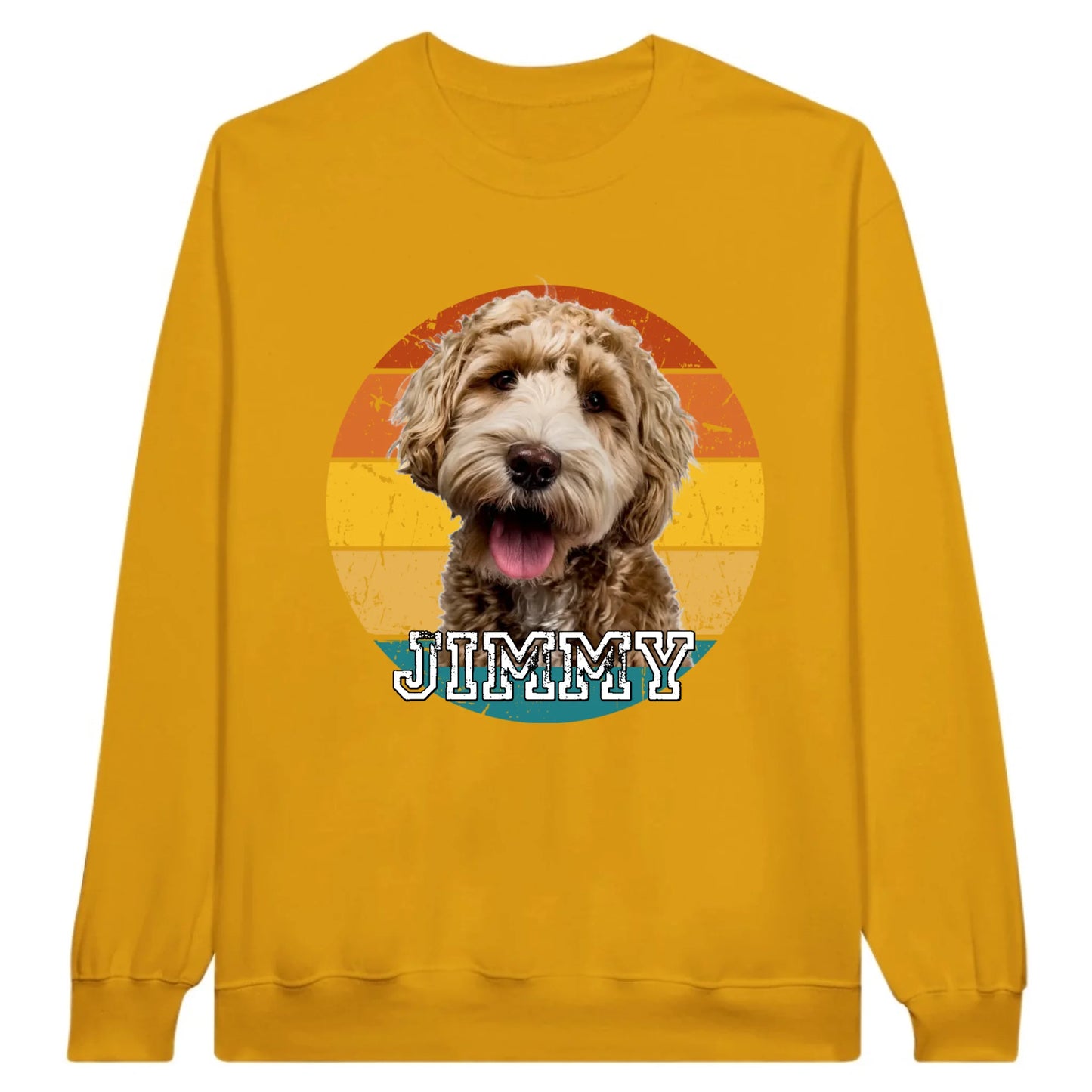 Vintage Sunset mit Foto - individueller Hoodie oder Sweatshirt