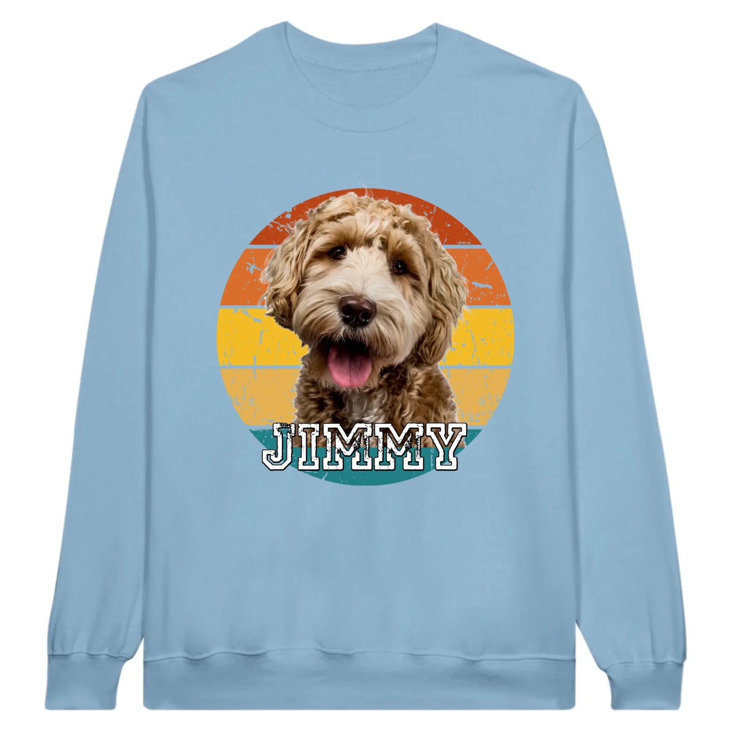 Vintage Sunset mit Foto - individueller Hoodie oder Sweatshirt