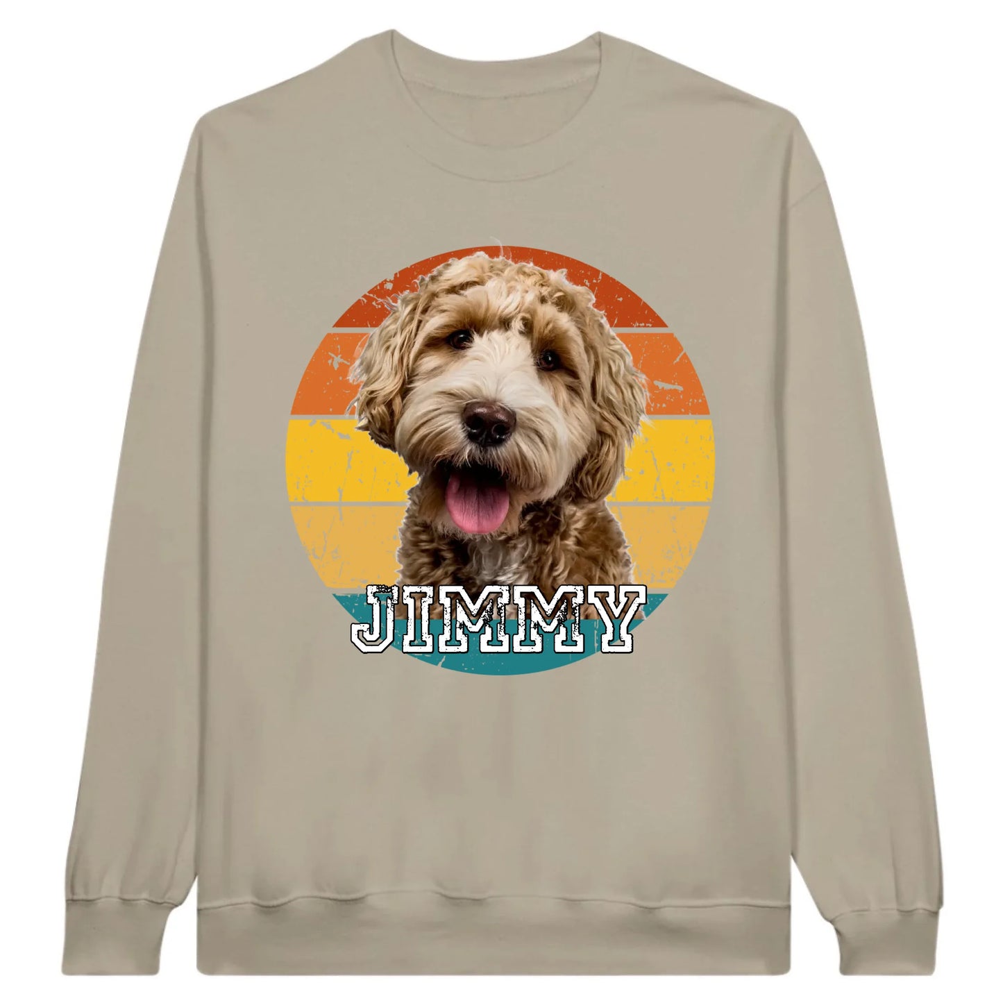 Vintage Sunset mit Foto - individueller Hoodie oder Sweatshirt