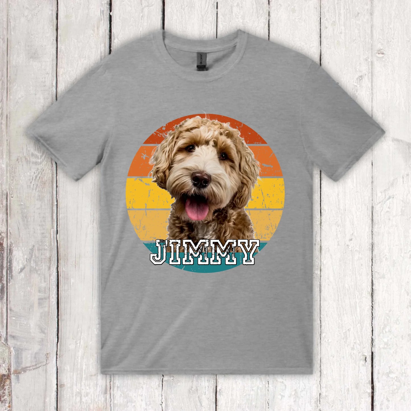 Vintage Sunset mit Foto - individueller Hoodie oder Sweatshirt