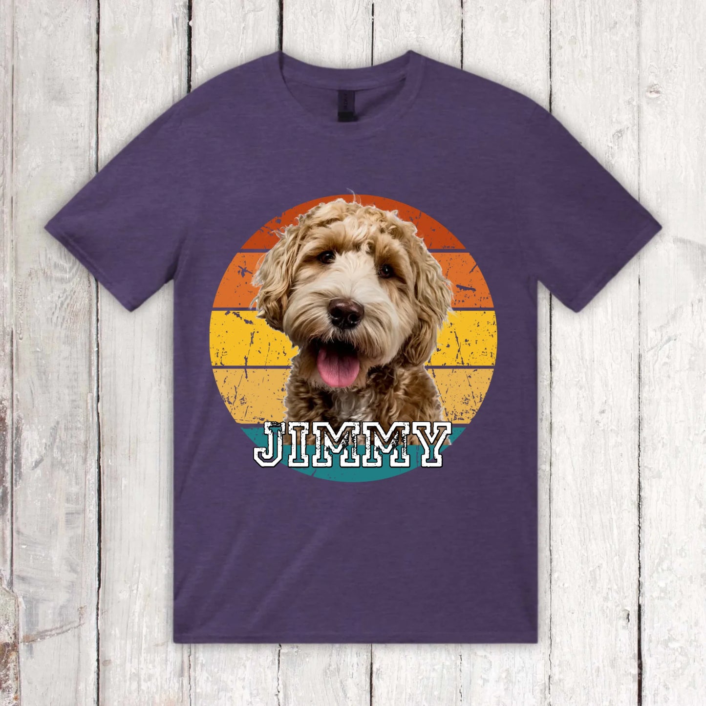 Vintage Sunset mit Foto - individueller Hoodie oder Sweatshirt