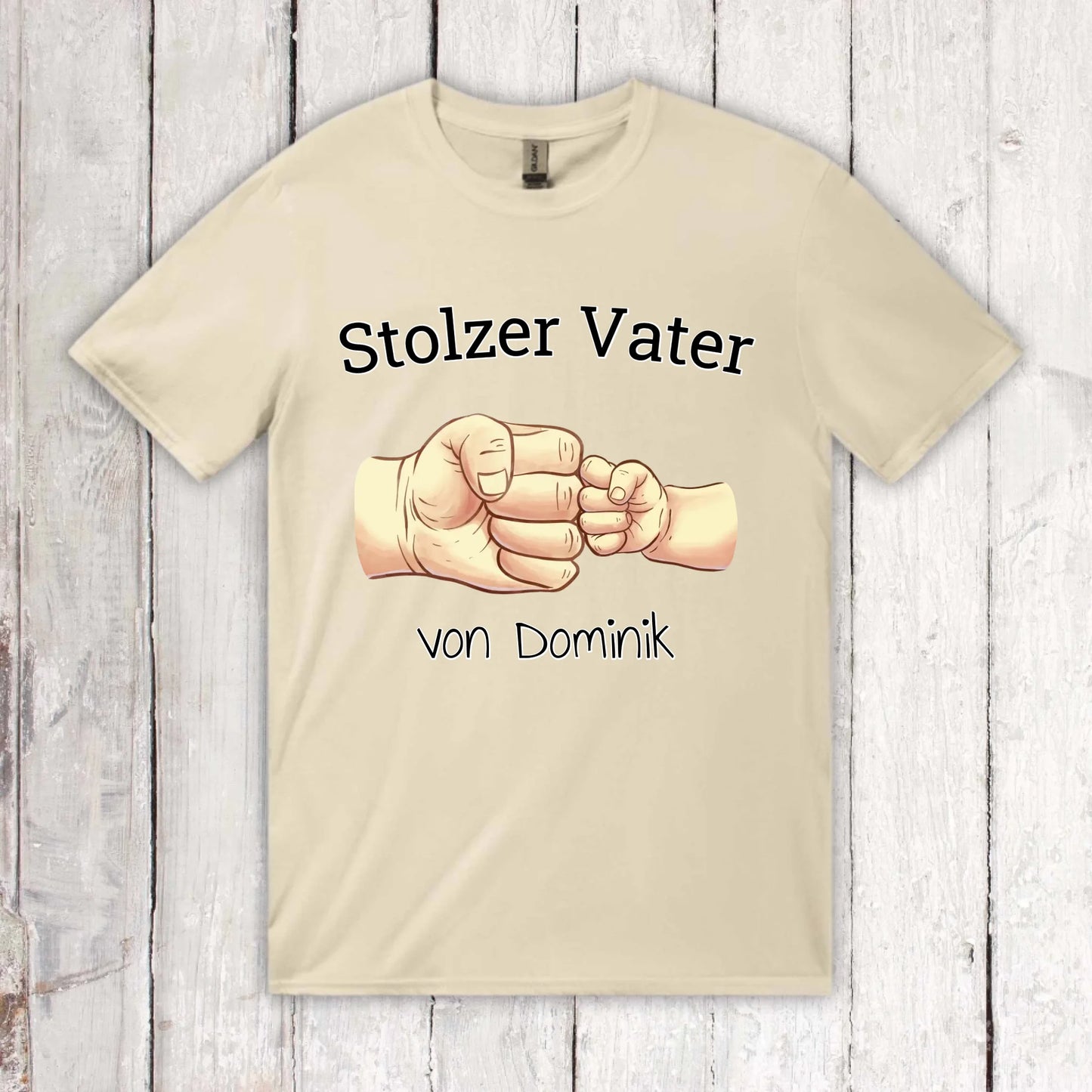 Stolzer Vater - Individuelles Papa Shirt | Personalize Palace