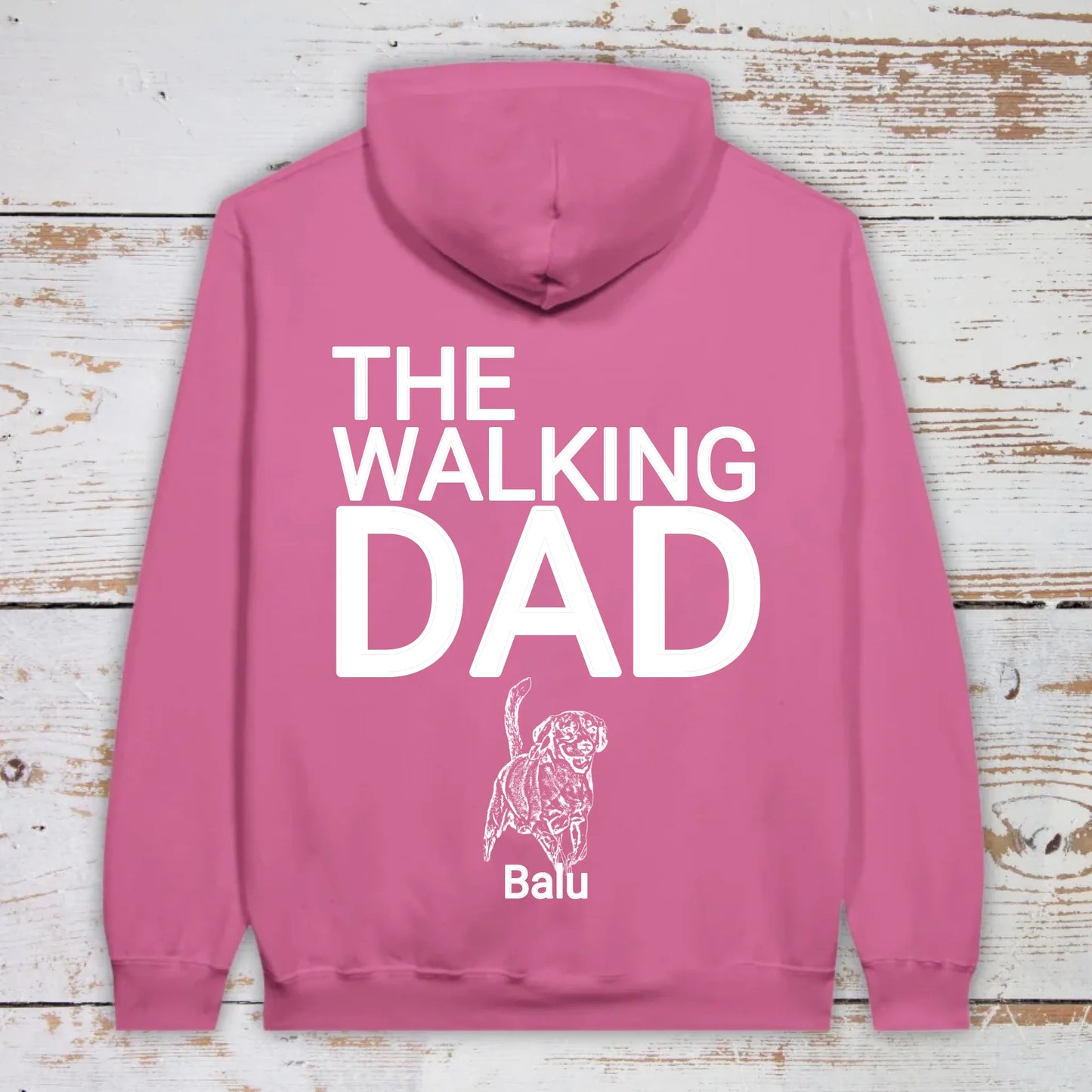 The Walking Dad - individueller Hoodie (2) | Personalize Palace