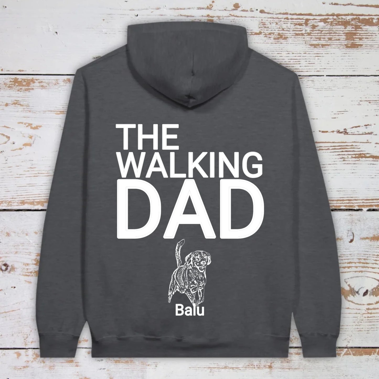 The Walking Dad - individueller Hoodie (2) | Personalize Palace
