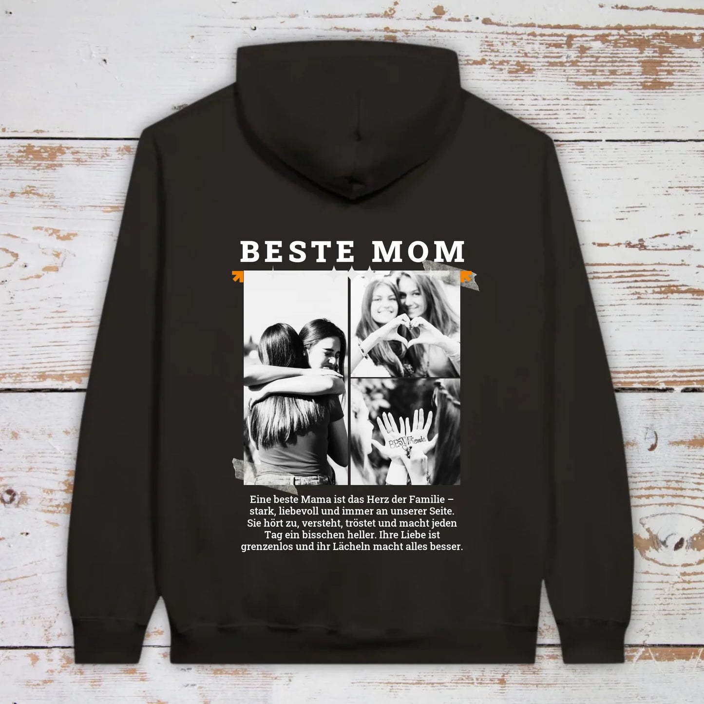 BESTE MOM T-Shirt mit bis zu 3 Fotos - individuelles T-Shirt | Personalize Palace