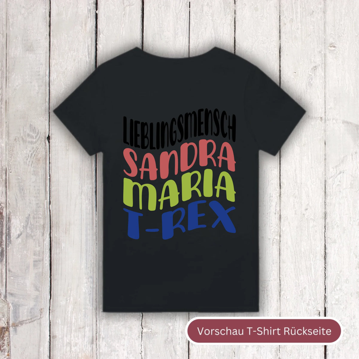 Lieblingsmensch mit Warp Text - individueller Hoodie | Personalize Palace