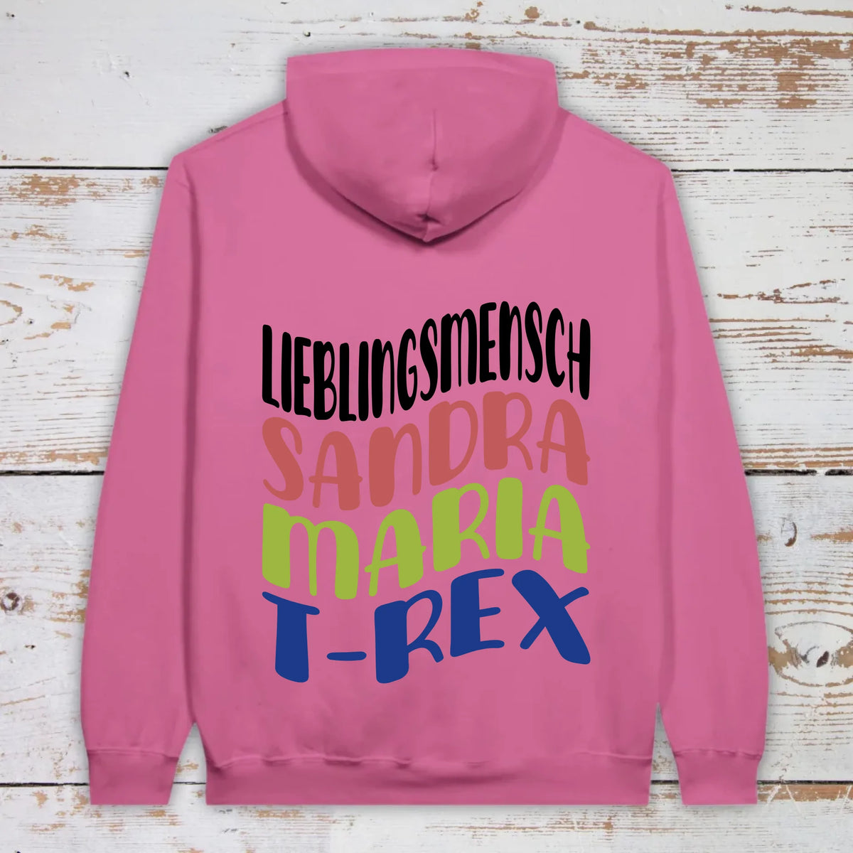 Lieblingsmensch mit Warp Text - individuelles T-Shirt | Personalize Palace
