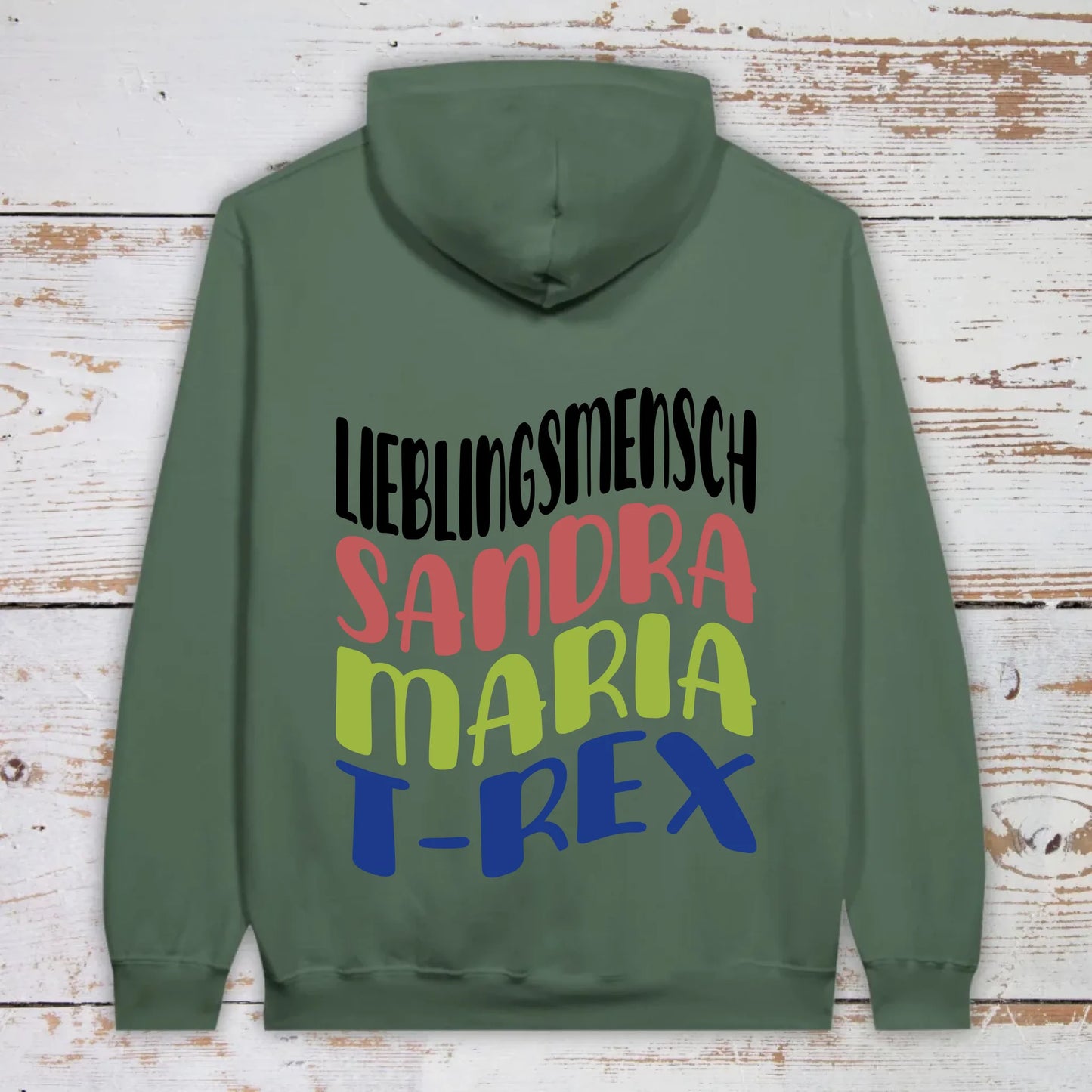 Lieblingsmensch mit Warp Text - individuelles T-Shirt | Personalize Palace