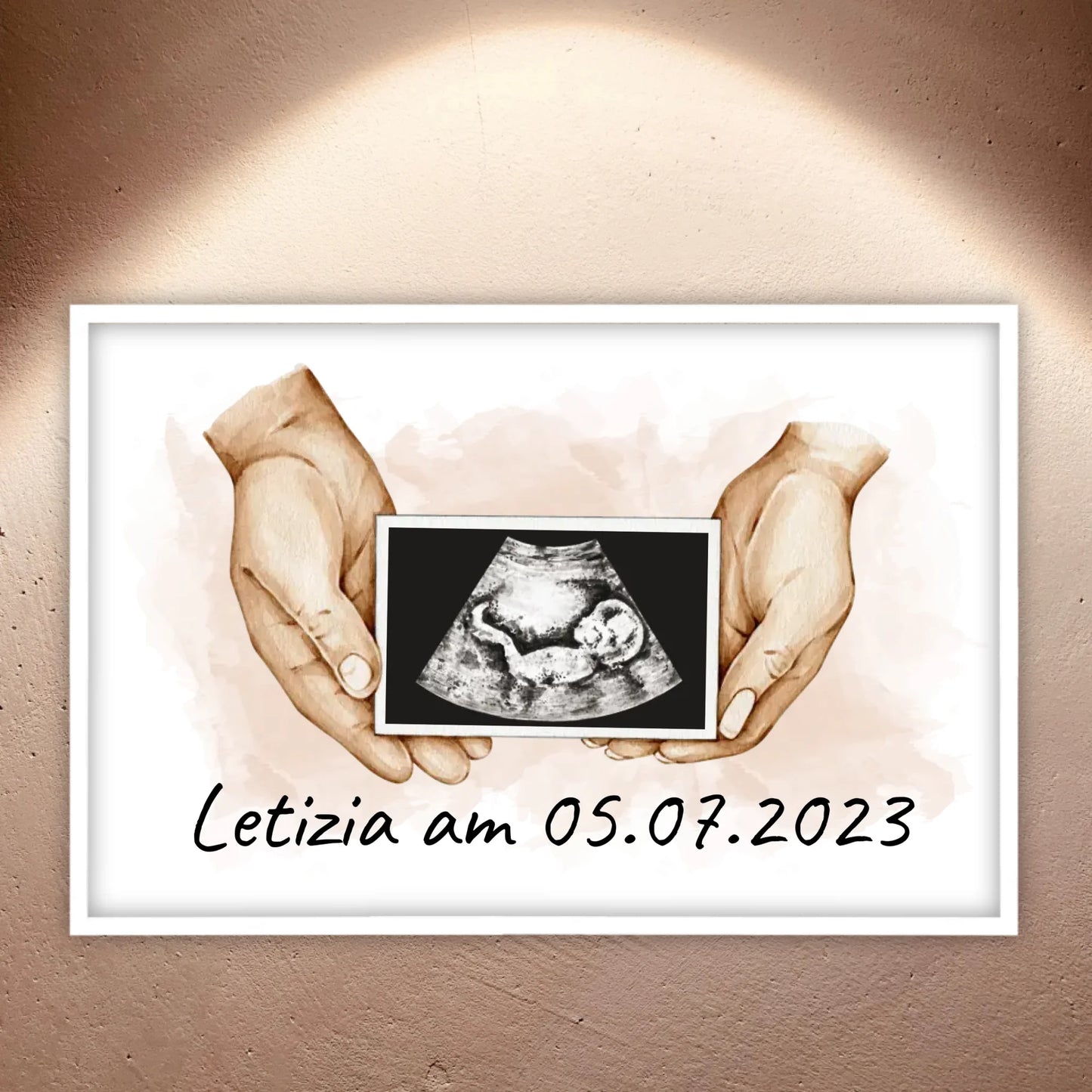 Your photo ultrasound image - Individual picture with gallery frame