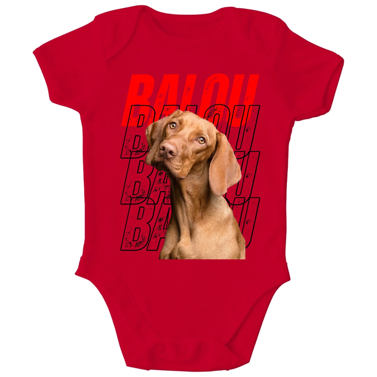 front_Red_Kinder Bio Body Strampler_Platzhalter_TIB_mockup
