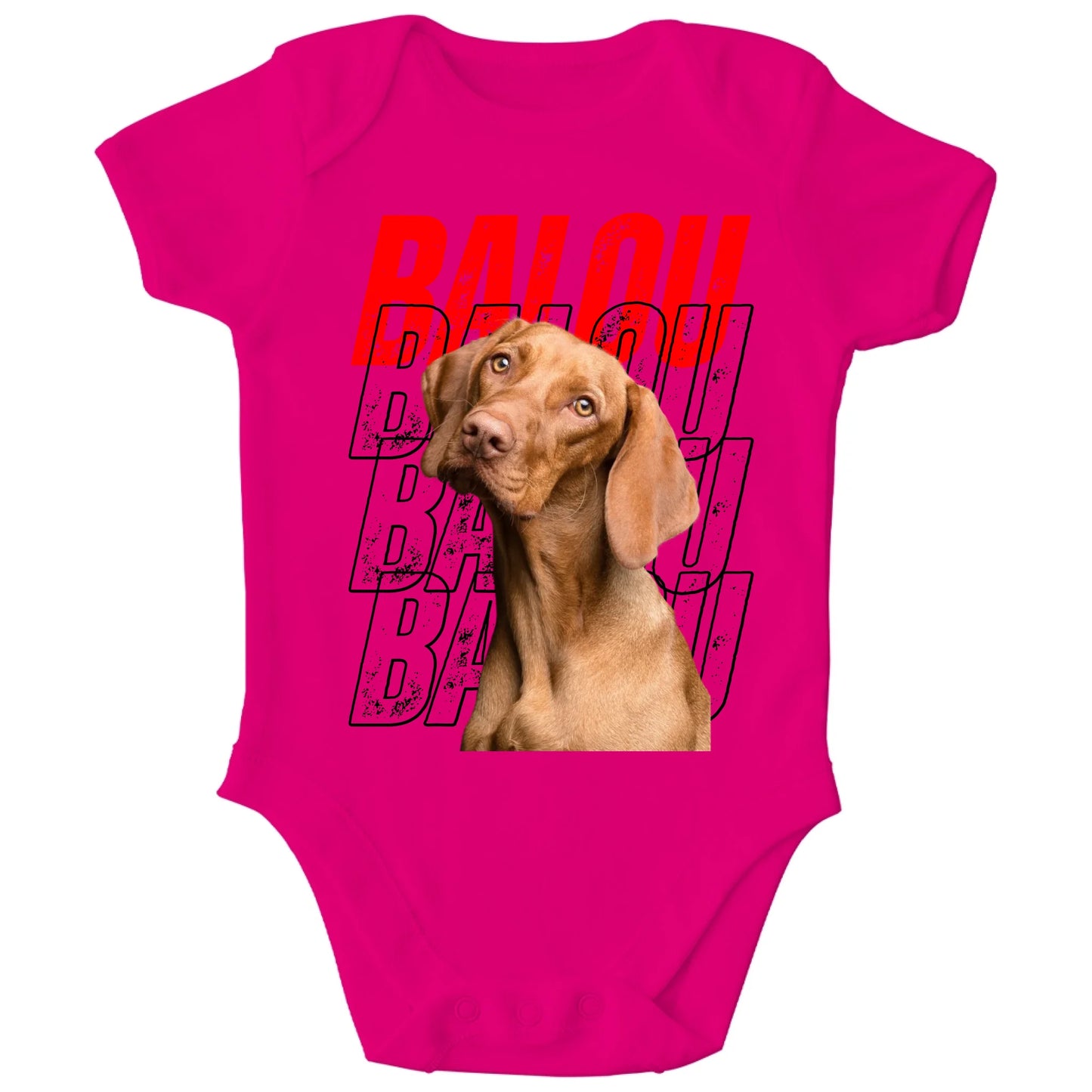 front_Fuchsia_Kinder Bio Body Strampler_Platzhalter_TIB_mockup