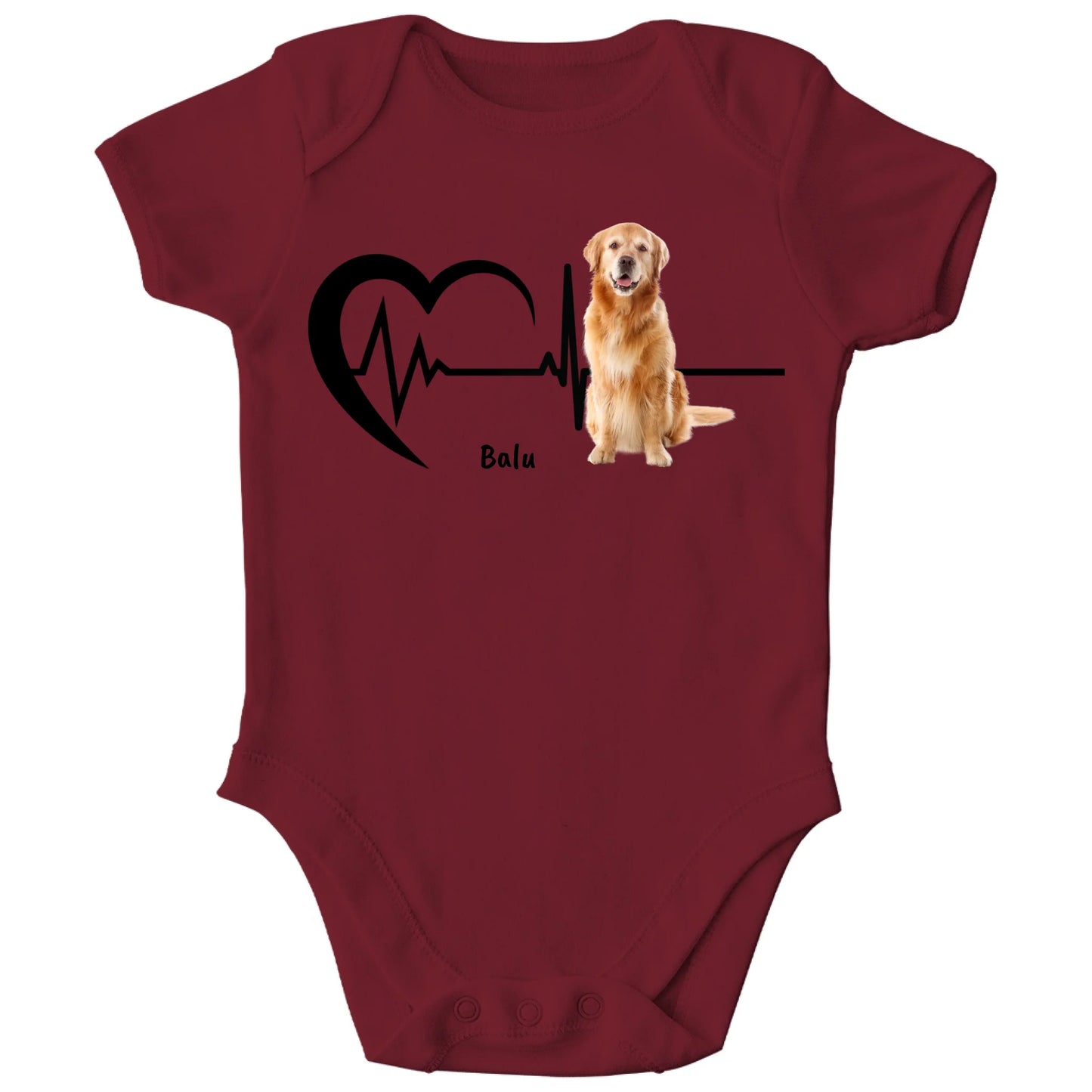 front_Burgundy_Kinder Bio Body Strampler_Platzhalter_TIB_mockup
