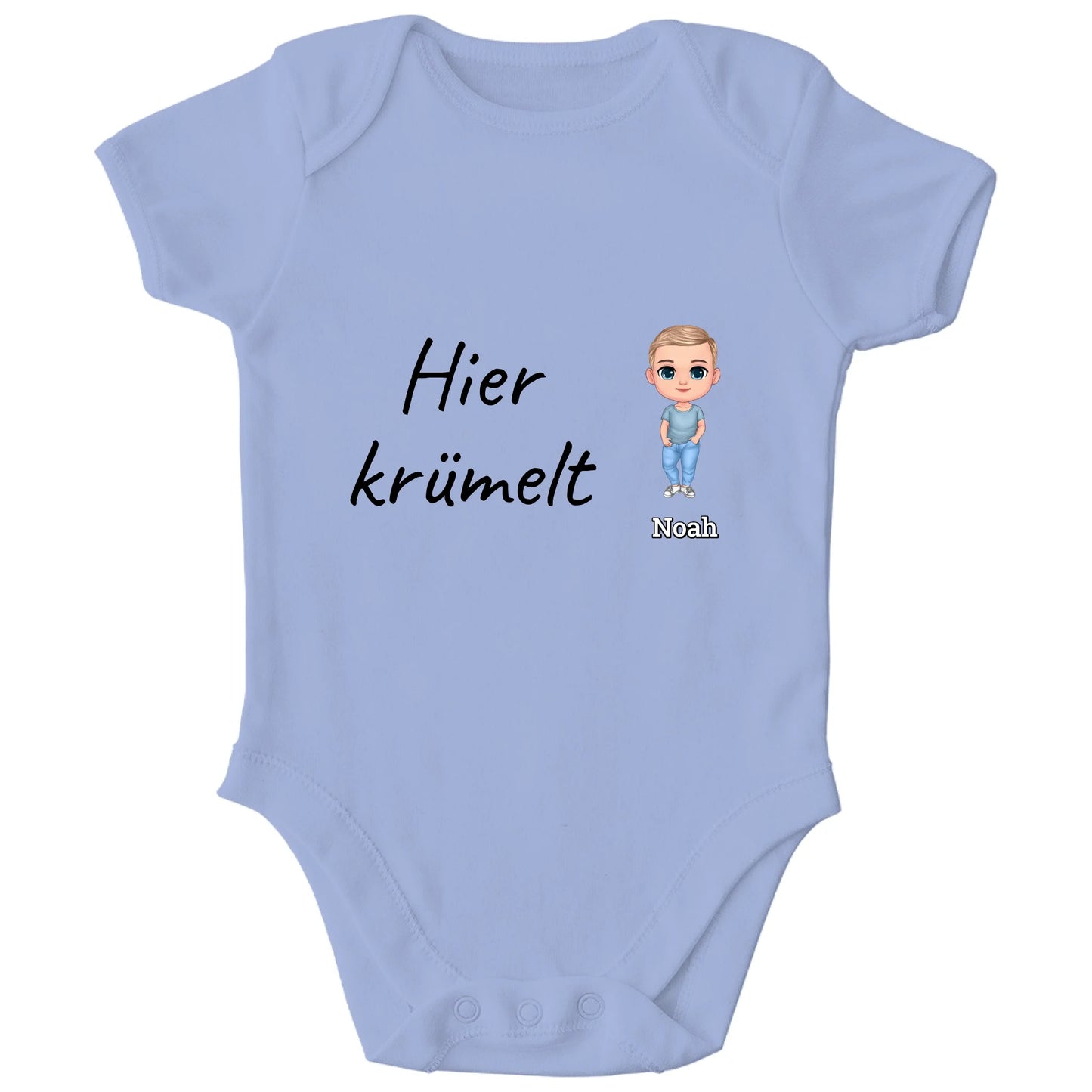 front_Dusty Blue_Kinder Bio Body Strampler_Platzhalter_TIB_mockup