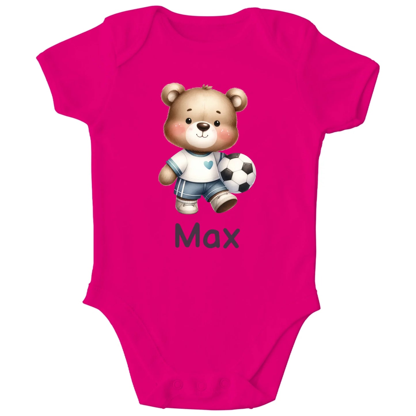 front_Fuchsia_Kinder Bio Body Strampler_Platzhalter_TIB_mockup