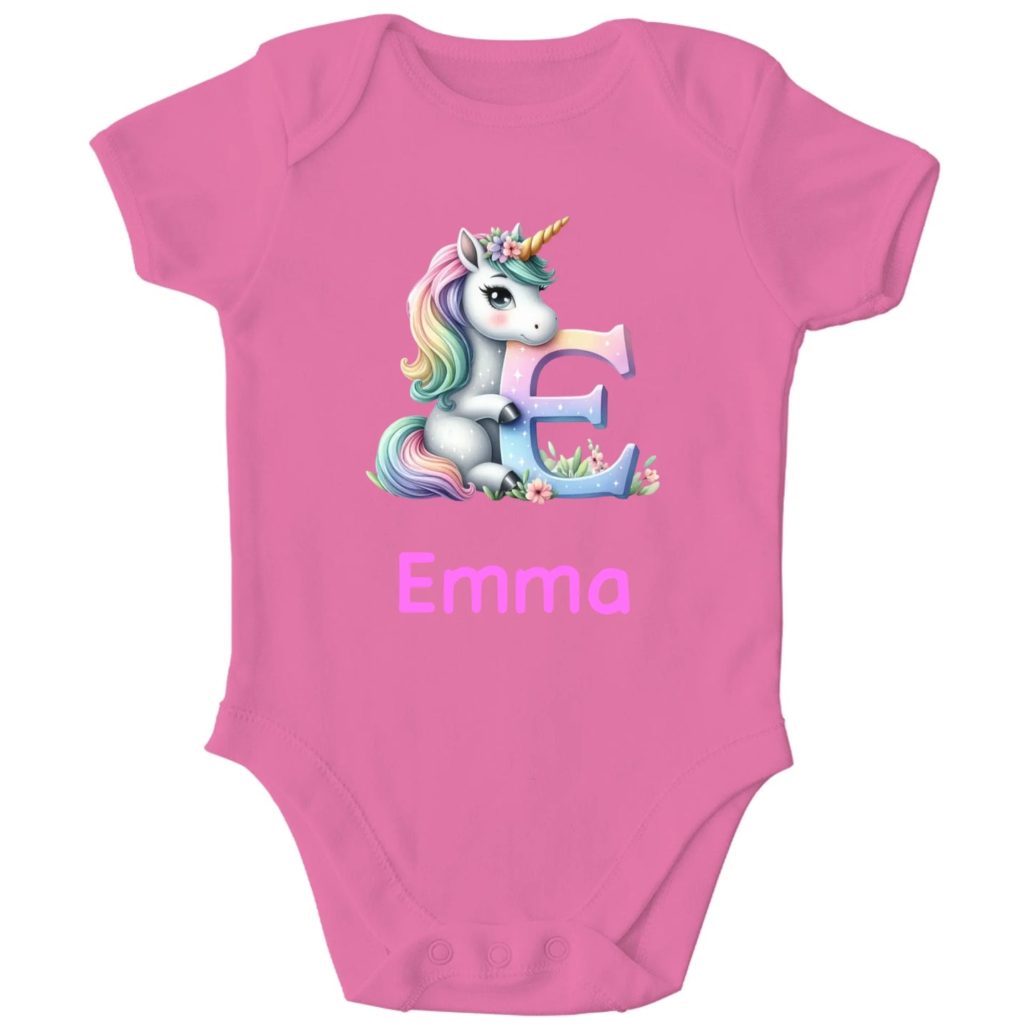 front_Bubble Gum Pink_Kinder Bio Body Strampler_Platzhalter_TIB_mockup
