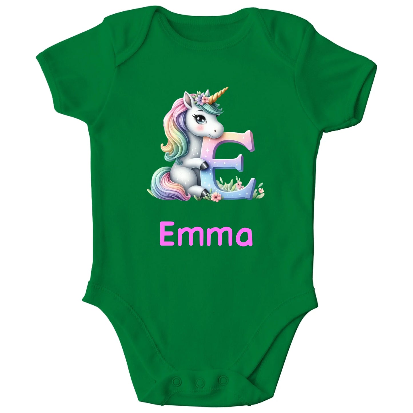 front_Kelly Green_Kinder Bio Body Strampler_Platzhalter_TIB_mockup
