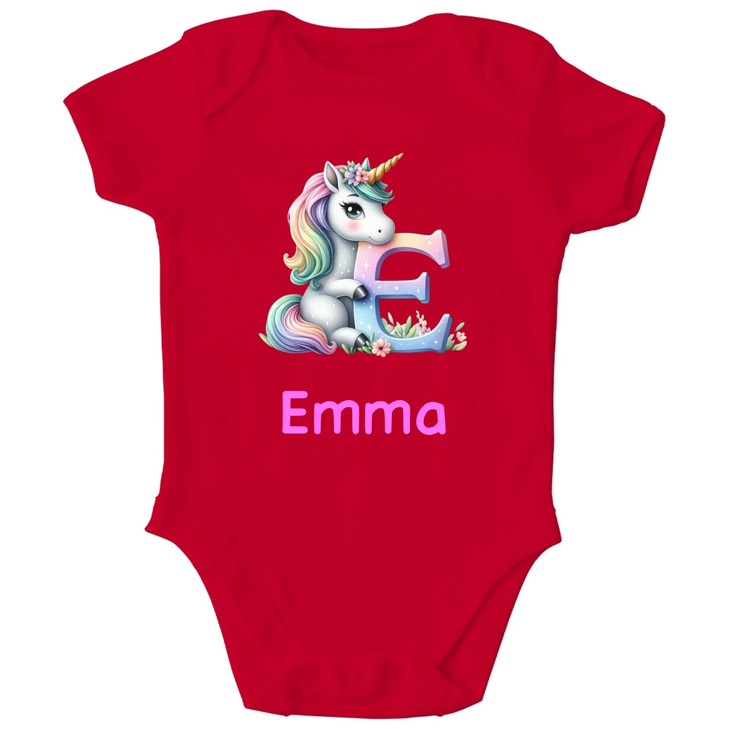 front_Red_Kinder Bio Body Strampler_Platzhalter_TIB_mockup