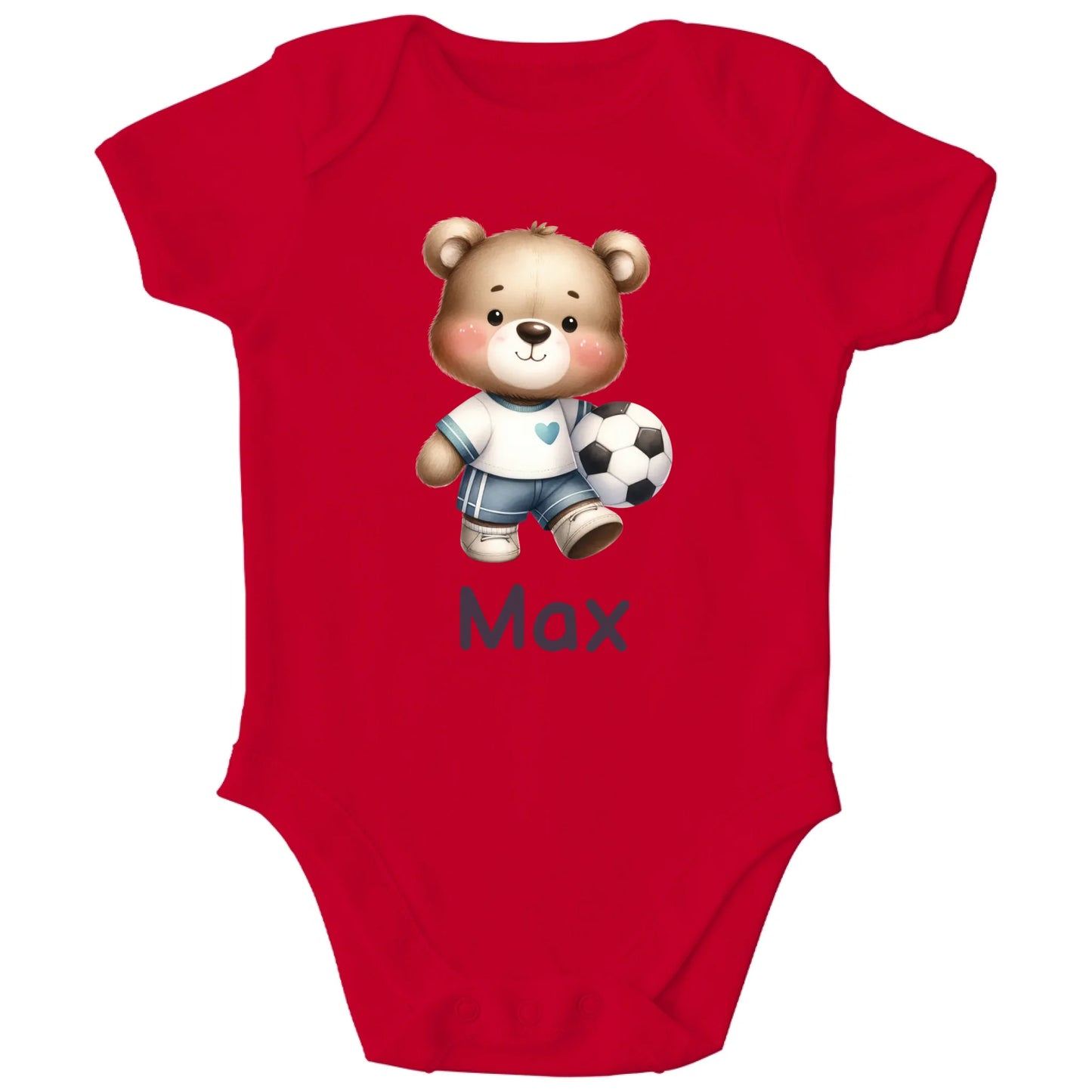 front_Red_Kinder Bio Body Strampler_Platzhalter_TIB_mockup