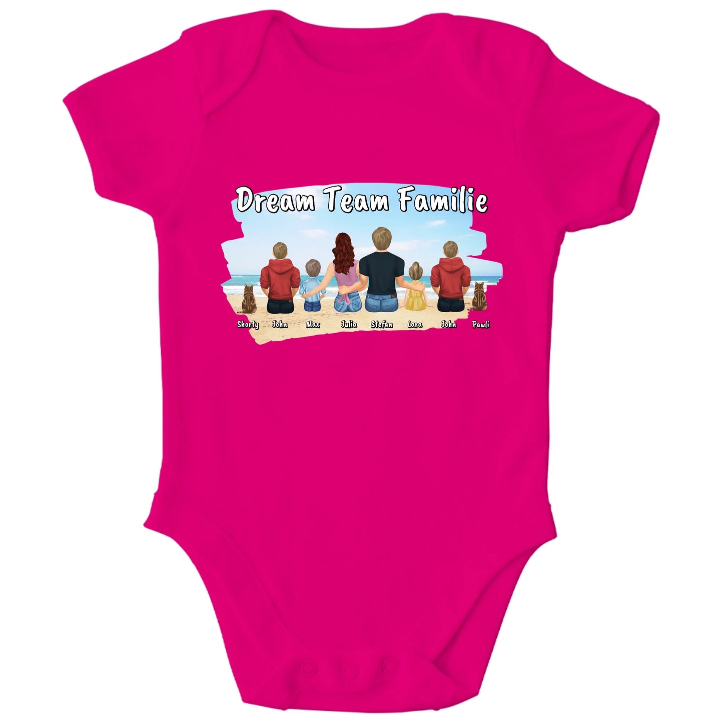 front_Fuchsia_Kinder Bio Body Strampler_Platzhalter_TIB_mockup