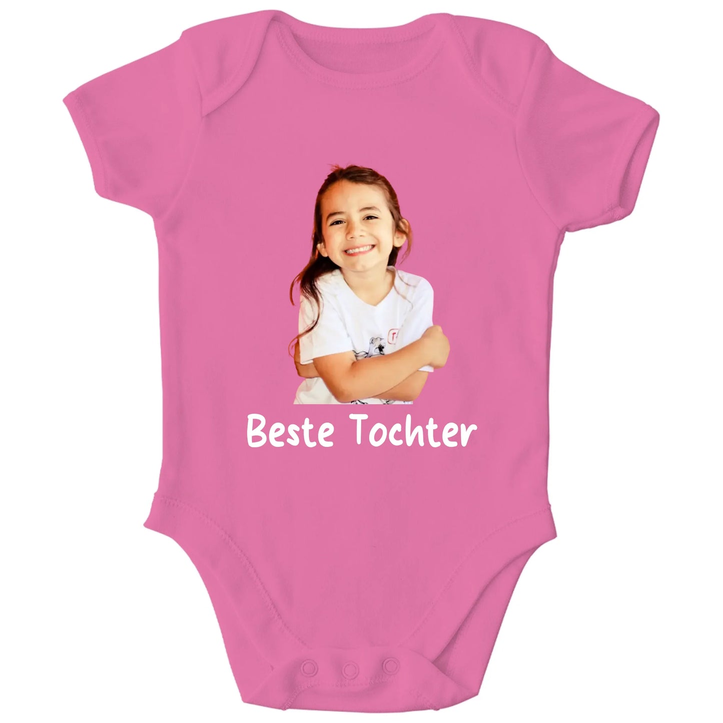front_Bubble Gum Pink_Kinder Bio Body Strampler_Platzhalter_TIB_mockup