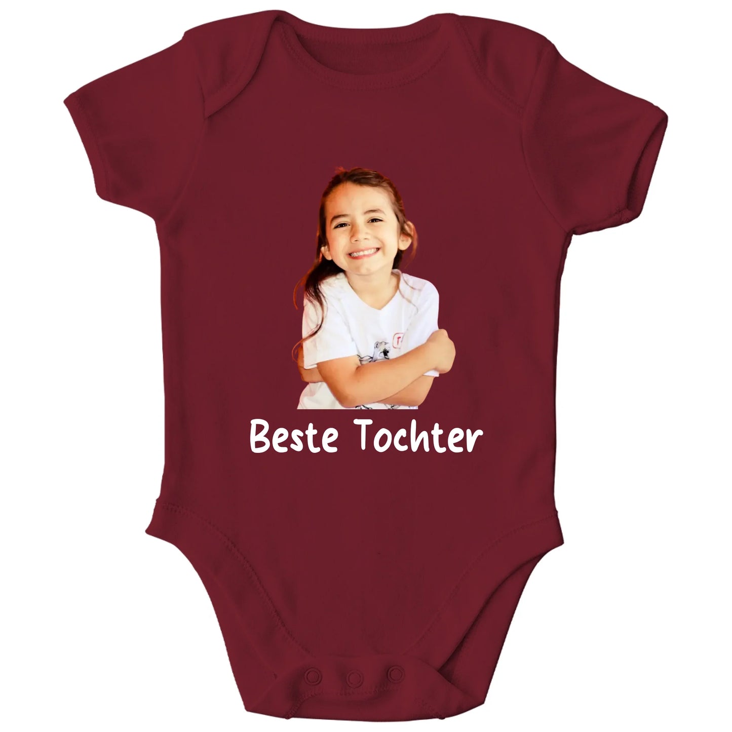 front_Burgundy_Kinder Bio Body Strampler_Platzhalter_TIB_mockup