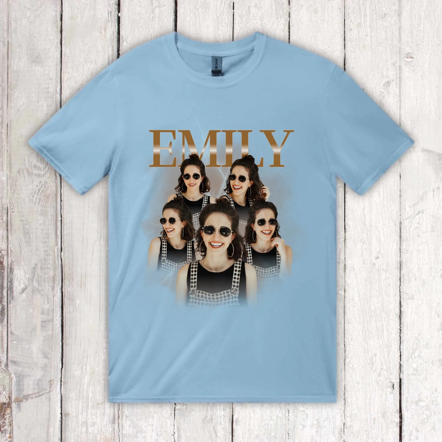 Dein Foto Shirt mit bis zu 5 Fotos - Individuelles T-Shirt | Personalize Palace
